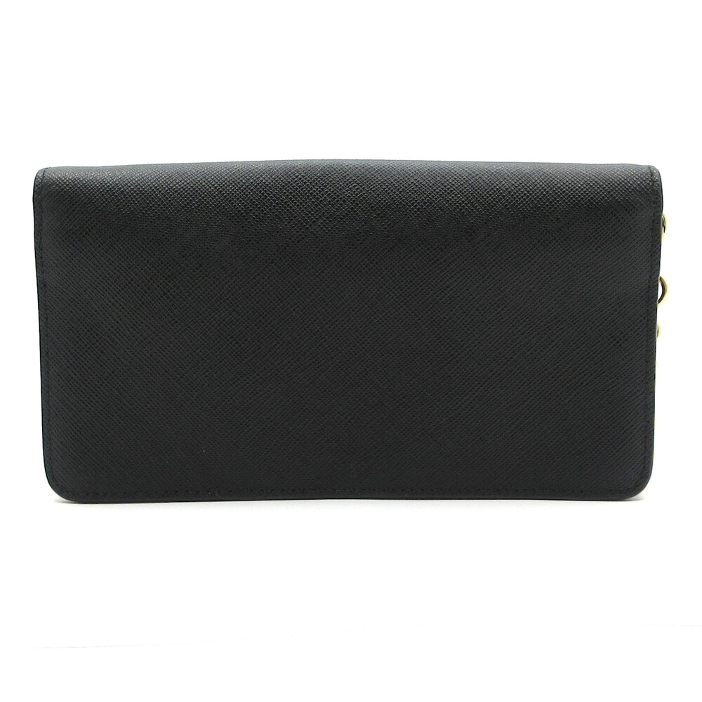 Prada Other Style Wallet 1DH029 Black Gold - Picture 2 of 6